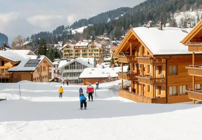 Chalet Stella Penthouse Residence im Winter