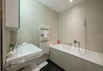 Ein Badezimmer in der Unterkunft Panoramapark Soleil Chalet C