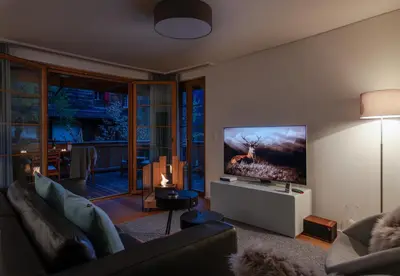 TV/Unterhaltungsangebot in der Unterkunft Panoramapark Soleil Chalet C