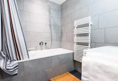 Ein Badezimmer in der Unterkunft Panoramapark Soleil Chalet C