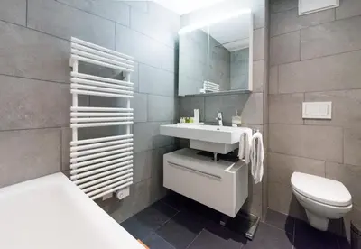 Ein Badezimmer in der Unterkunft Panoramapark Soleil Chalet C