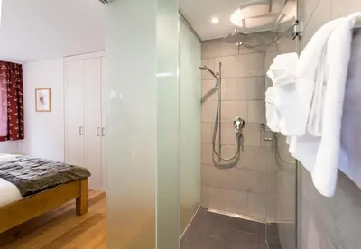 Ein Badezimmer in der Unterkunft Panoramapark Soleil Chalet C