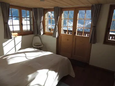 Ein Bett oder Betten in einem Zimmer der Unterkunft Pradamont 09