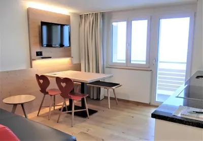 TV/Unterhaltungsangebot in der Unterkunft Chalet Raufthubel
