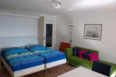 Ein Bett oder Betten in einem Zimmer der Unterkunft Mireille, Appartment 61