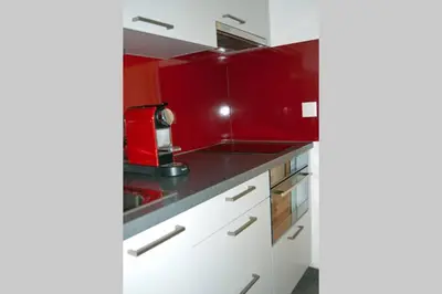 Küche/Küchenzeile in der Unterkunft Mireille, Appartment 61