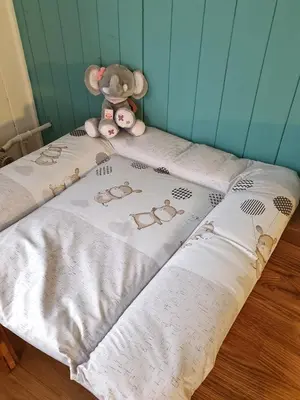 Ein Bett oder Betten in einem Zimmer der Unterkunft Bi de Furre