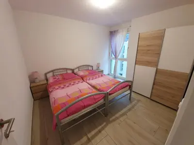 Ein Bett oder Betten in einem Zimmer der Unterkunft The Blackbird (Le Merle)