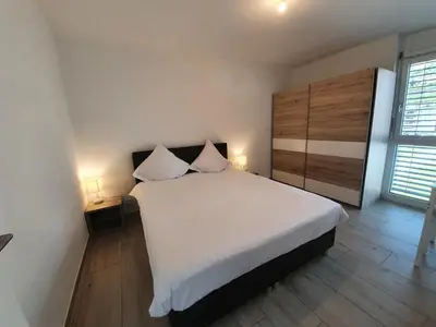 Ein Bett oder Betten in einem Zimmer der Unterkunft The Blackbird (Le Merle)