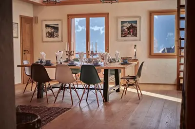 Grundriss der Unterkunft Chalet Bärgsunna Penthouse