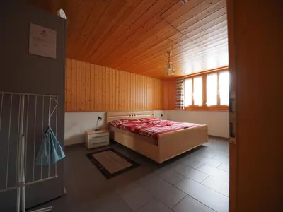 Ein Bett oder Betten in einem Zimmer der Unterkunft Holidayapartment Sydach