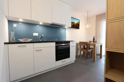 Küche/Küchenzeile in der Unterkunft BnB Vino Veritas