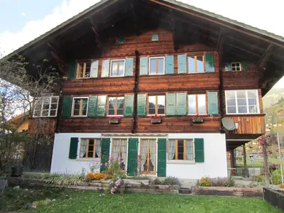 Das Gebäude in dem sich das Chalet befindet