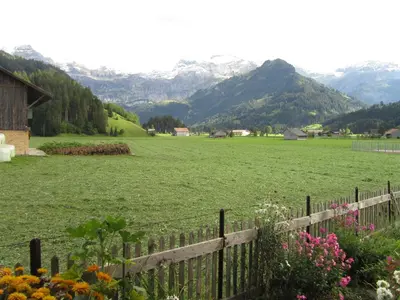 Naturlandschaft in der Nähe des Chalets
