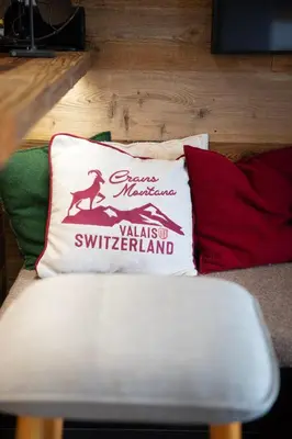 Ein Bett oder Betten in einem Zimmer der Unterkunft Chalet Bissetrot