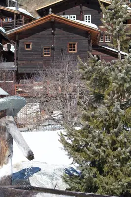 Naturlandschaft in der Nähe des Chalets