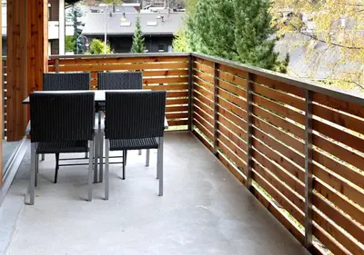 Ein Balkon oder eine Terrasse in der Unterkunft Apartment Superior Parrot
