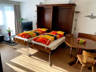 Ein Bett oder Betten in einem Zimmer der Unterkunft Haus Viktoria A