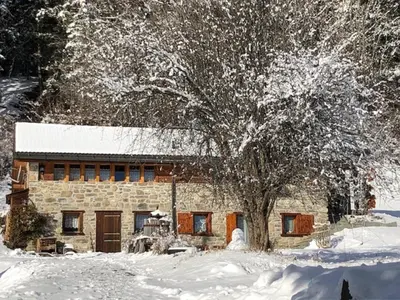 A l'orée du bisse im Winter