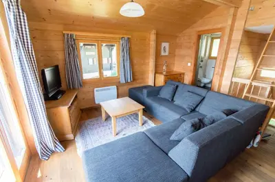 TV/Unterhaltungsangebot in der Unterkunft Chalet Valaisia