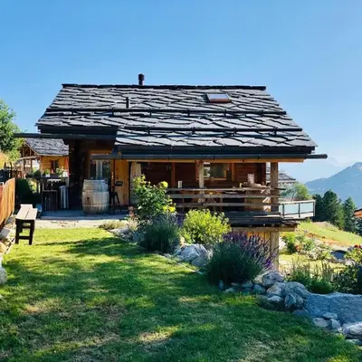Charmant chalet authentique de montagne Bleusy- Nendaz idéal couple et famille