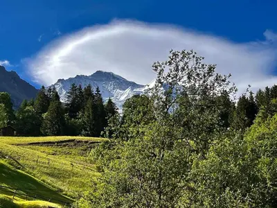 Naturlandschaft in der Nähe der Ferienwohnung