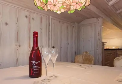 Getränke in der Unterkunft Chalet Irene