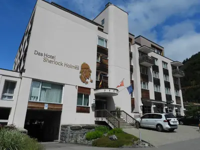 Das Gebäude in dem sich das Hotel befindet
