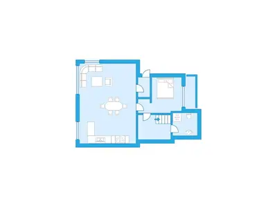 Grundriss der Unterkunft Apartment Galaxy Lodge by Interhome