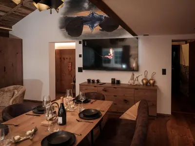 TV/Unterhaltungsangebot in der Unterkunft Apartment Galaxy Lodge by Interhome