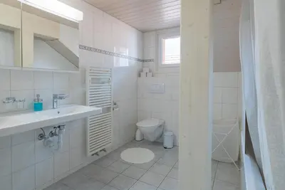 Ein Badezimmer in der Unterkunft Mohn