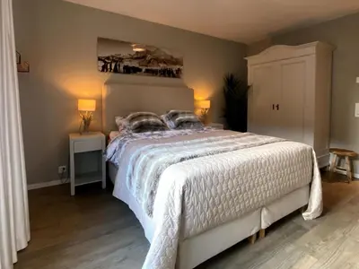 Ein Bett oder Betten in einem Zimmer der Unterkunft Apartment Alpenrose by Interhome