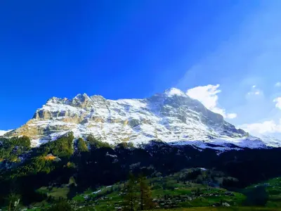 Naturlandschaft in der Nähe des Chalets
