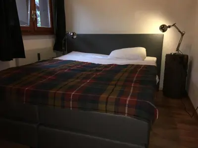 Ein Bett oder Betten in einem Zimmer der Unterkunft Aragon lodge