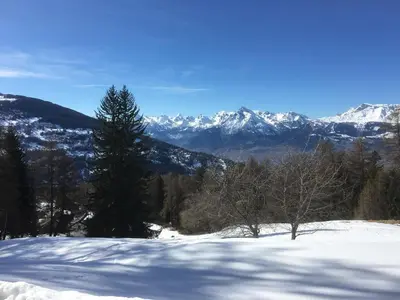 Naturlandschaft in der Nähe des Chalets