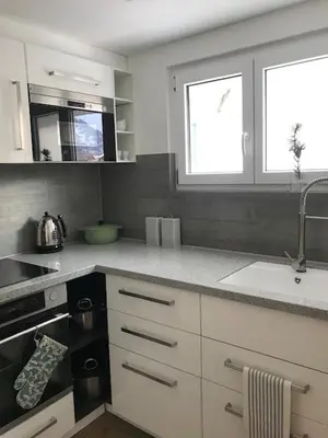 Küche/Küchenzeile in der Unterkunft Apartment Cristal