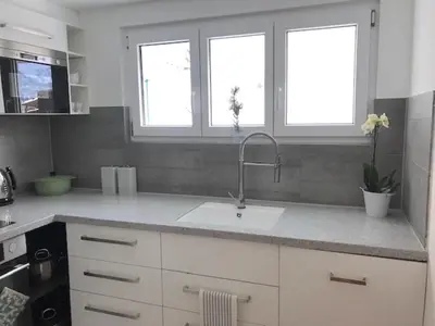 Küche/Küchenzeile in der Unterkunft Apartment Cristal