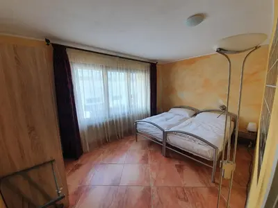 Ein Bett oder Betten in einem Zimmer der Unterkunft Le Merle Châtelain