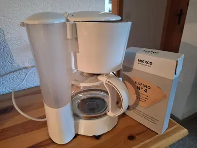 Kaffee-/Teezubehör in der Unterkunft Ferienwohnung Bürchen