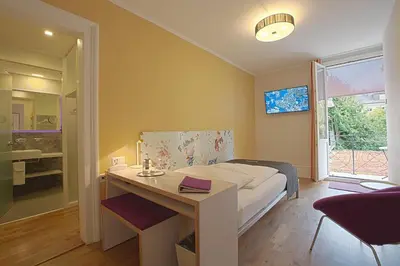 TV/Unterhaltungsangebot in der Unterkunft Boutique Hotel Bellevue