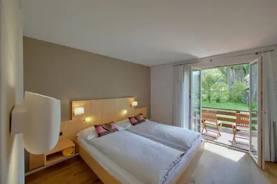 Ein Bett oder Betten in einem Zimmer der Unterkunft Boutique Hotel Bellevue