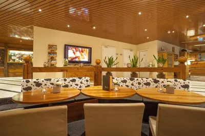 TV/Unterhaltungsangebot in der Unterkunft Hotel Steinmattli