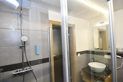 Ein Badezimmer in der Unterkunft Hotel Elite