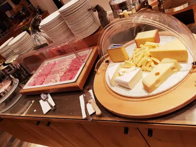 Essen im Hotel oder in der Nähe