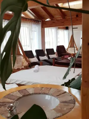 Ein Sitzbereich in der Unterkunft Hotel Europa Guest House