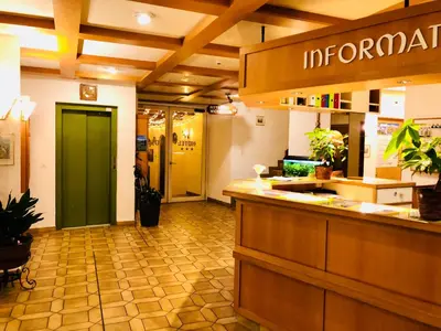 Küche/Küchenzeile in der Unterkunft Hotel Toscana
