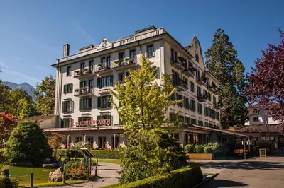 Das Gebäude in dem sich das Hotel befindet