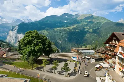 Naturlandschaft in der Nähe des Aparthotels