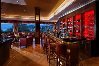 Getränke in der Unterkunft Hotel Eden Spiez