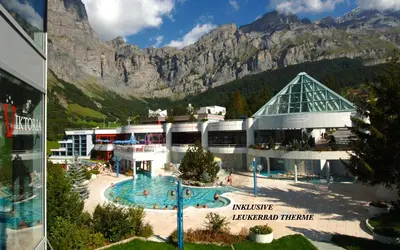 Ein allgemeiner Bergblick oder ein Berglick von des Hotels aus